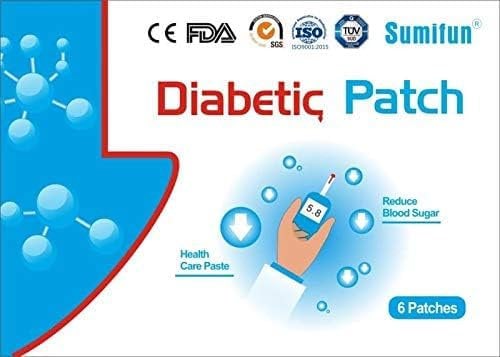 NATUREGURU Diabetes Patches to Lower Blood Sugar Naturally Diabetic Patch Herbal Cure Reduce High Blood Sugar Level Balance Patches 3pkt, 18 pcs