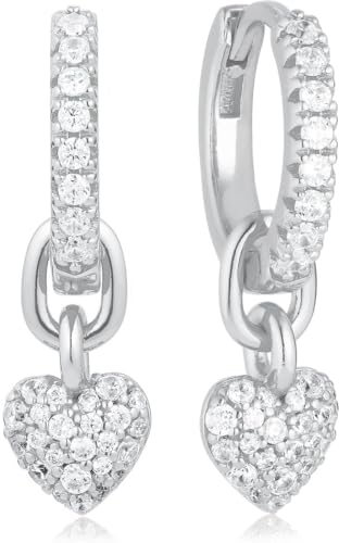 Sif Jakobs Jewellery Damen-Creolen 925er Silber Farbstein 1,5 Cm, Silber 32025680