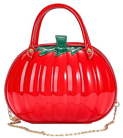 Kobeleen 2023 Neue Halloween Kürbis Tasche Beiläufige Handtasche Große Kapazität Freizeit Schulter Taschen für Mädchen Frauen Mode PU Tasche
