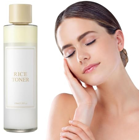Reis-Toner für das Gesicht | Rice Pure Essential Toner | Glow-Boosting-Essenz | Reisessenz, feuchtigkeitsspendender Toner, 150 ml natürlicher Reis-Beauty-Toner für tiefe Feuchtigkeitsversorgu