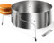 4smile Torten-Zubehör-Set 2 Teile - Tortenring verstellbar hoch 8,5 cm + Tortenschneider - Edelstahl Backzubehör, funktionales Backset zum Backen und für die Tortenzubereitung