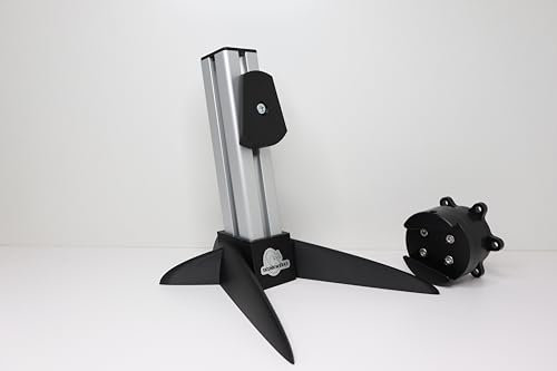 Supporto per display – Versione Rocket – per volanti Simracing con Simucube Quick Release (nero/argento)