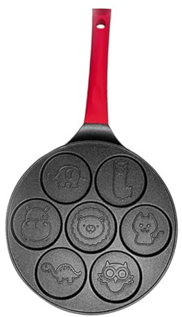 DECHOUS Non-Stick Saucepan Sturdy Simple Practical Animal Pattern for Home Cooking