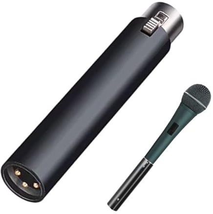 Microphone Preamp Booster, Dynamic Gain Amplifier, Compact Studio-Grade Signal Enhancer, Low Noise Active Preamplifier 48v for Studio, Recording, Podcast, Vocal, Audio Setup