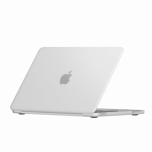 Laptop Case for MacBook Neo (A18 Pro) 2026 A3404 A3204,Plastic Hard Shell | Matte Frosted Clear Ultra Thin Cover,Slim Fit Scratch Resistant | Heat Dissipation Anti-Slip Feet (Matte Clear)