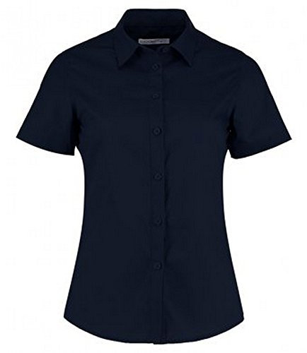 Kustom Kit Women's Tailored Poplin Shirt (28) Dark Navy