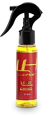 Disolvente Capilar C22 - Eliminación Suave de Pegamentos - 100 ml - Luxhair