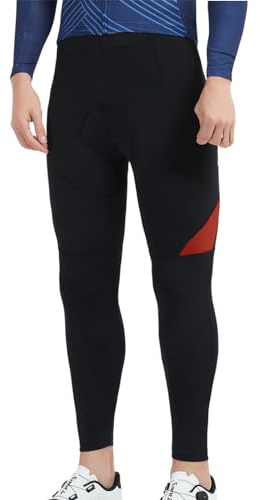 Santic Pantalon de Cyclisme Long rembourré pour Homme avec Rembourrage de l'assise