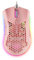 Mars Gaming MMEX Rosa, Mouse Gaming RGB, 32K DPI, Cavo Piuma, Switch Ottici