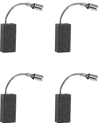 eMagTech 2 Paar Kohlebürsten 5 x 8 x 15 mm mit automatischer Abschaltung, kompatibel mit QUICAST 600 W GHT GHT600A1 Elektro-Heckenschere Elektrowerkzeug-Zubehör
