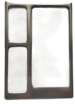 DUYOU Yjin Store Fit for Skoda Octavia 4 IV 2021. Mk4. Rs VRS. Innenausstattung Vordere Sitzplatz Wasser Becher Panel garnieren Trimmabdeckung Aufkleber Metall (Color Name : YS)