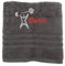 Pet-Jos Personalisiertes Sport Handtuch mit Namen, 100% Baumwolle, Fitness, 50 x 100 cm