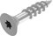 SECCARO Spanplattenschraube 5 x 25 mm, Edelstahl V2A VA A2, Holzschraube mit Teilgewinde, TX/Innensechsrund 250 Stück