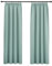 PONY DANCE Verdunkelungsvorhang für Schiene Übergardinen mit Kräuselband 2er Set H 175 x B 140 cm Sommergrün, Thermal Curtains Blackout Vorhang Hitzeschutz & Wärmeisolierend