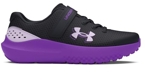 Under Armour Mädchen Laufschuhe GPS Surge 4 AC 3027109 Black/Lavish/Salt Purple 33