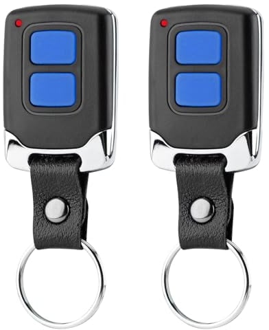 DDcafor Mando a Distancia para Hörmann HSE2-868 HSM4-868 HS4-868 HS(M) 2/4, Repuesto para Hörmann botón Azul 868,3 MHz, abrepuertas de Garaje, Mando a Distancia Mini Port