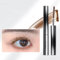 Judy Doll Mascara, Judydoll Mascara, Judydoll Curling Iron Strong Mascara,Bürstenkopf aus Metall, Waterproof Smudge-Proof, Long Lasting, Not Easy to Smudge (Braun Der Bürstenkopf ist gebogen)