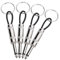 Gitarrenstecker Schlüsselanhänger,4 PCS Marshall Keyboard Jack Rack Schlüsselhalter Wand Jack Rack Schlüsselanhänger Gitarrenverstärker Schlüsselring Rack