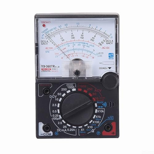 Multimetro digitale voltmetro voltmetro tester multi tensione batteria, puntatore multimetro ACDCmeter ICEO HFE con indicatore luminoso penna di prova