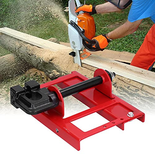 Chainsaw Mill Lumber Cutting Guide,Chainsaw Mill for Builders and Woodworkers Chainsaw Mill Lumber Cutting Guide Vertical Mini Portable Wood Timber Milling Attachment