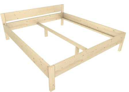 TUGA-Holztech Familien-Nesterl Doppelbett 180 200 43 Fichte ohne Ablage