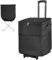 ZHJINGYU Bolsa Termica con Ruedas | 40L Capacidad | Aislamiento Térmico Eficaz, Nevera Bolsa | Tela Oxford 300D | para Camping, Playa, Pesca, Picnic y Compra