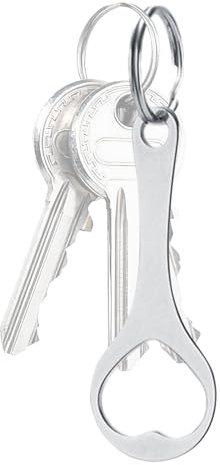 Einkaufswagenlöser - Abnehmbarer Einkaufswagenchip | Flaschenöffner Aus Edelstahl | Metall Einkaufswagen Schlüsselanhänger | Einkaufschip Schlüsselanhänger | Antti Lost Schlüsselanhänger