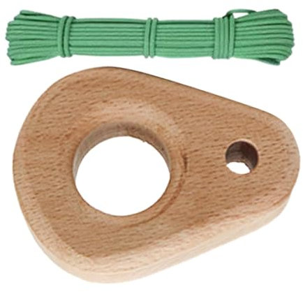 Fingerboard Trainer, Wooden Climbing Hangboard, Grip Strength Tool, High Strength Tool, Lightweight Portable Design, Training for Climbers, 1.97 x 2.76 x 1.18 Zoll