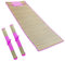 JUNHAO-SHOP 2 Pack Straw Beach Mat, 180 x 60 cm Roll Up Mat for Outdoor Travel Camping Hiking Picnic, Lightweight and Portable