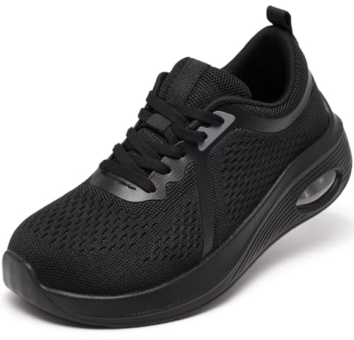 Zcbstl Wide Fit Womens Orthopedic Trainers Lightweight Running Shoes | with Arch Support Memory Foam