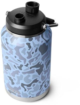 YETI Rambler Gallon Jug 2.0, Vacuum Insulated, Leakproof, Stainless Steel with MagCap, Blue Camo