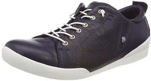 Andrea Conti Damen 345724 Sneaker, Blau Dunkelblau 017, 40 EU