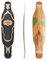 Loaded Boards Fattail Bamboo Longboard Skateboard Deck (Flex 2)