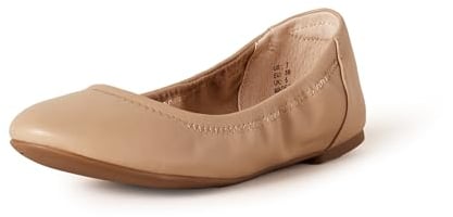 Amazon Essentials Ballerine Belice Donna, Beige, 36 EU