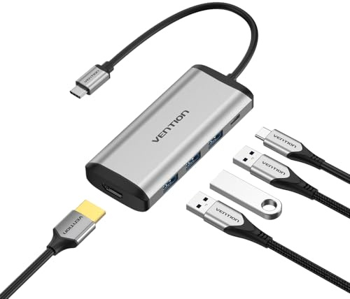 Hub USB Vention CNBHB Gris