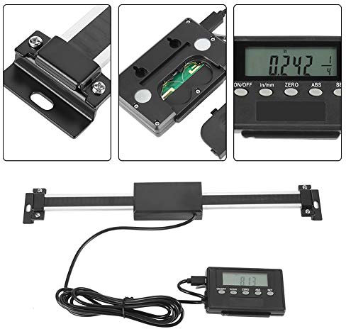Lecture numérique, mesure LCD à distance linéaire multifonctionnelle numérique DRO avec affichage à distance DRO pour les fraiseuses et les tours