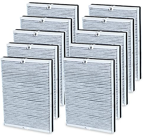 Comedes Ersatz Kombifilter kompatibel mit Philips Luftreiniger AC4072/11, AC4016, AC4076, ACP017, ACP077 | Ersatz für Philips Filter AC4147/10 (10 Stück)