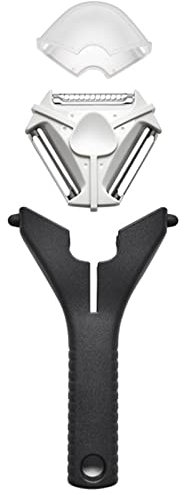 Mela Sbucciatori,pelapatate,pelapatate Automatico pelapatate Rotante per Verdura,Mela, Patata, Pesche E Tanto Altro 3 in 1