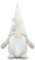 Gehydy Weihnachtswichtel Wichtel Weihnachten Dekoration Weihnachtsdeko Wichtel Figuren Christmas Geweih Decorations Zubehör für Home Küche 33cm (weiß)