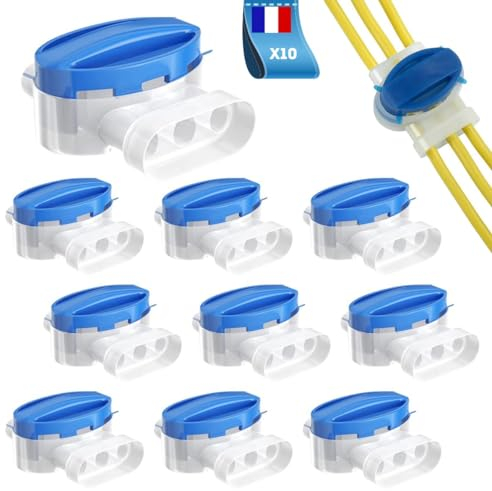 Connecteur Robot Tondeuse (10 pièces) Remplis de Gel Résine Original - Automower Original Connecteurs 314 - Connecteur Cable Robot Tondeuse A Gazon Automatiques (Tous Modèles)
