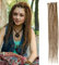 20” Thin 0.6cm Dreadlocks Extensions Single Ended 15 Strands/Pack Gold Brown Soft Synthetic Faux Dreads Reggae Crochet Braided Dread Extensions