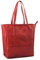 Benthill Shopper Damen Echt Leder | Handtasche aus echtem Rindsleder | Frauen Schultertasche Groß | Vintage Henkeltasche, Farbe:Rot