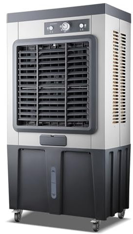 WPWSDWMX Climatizador Evaporativo, Aire Acondicionado Portatil con 6 Bolsas de Hielo, Voltaje de 220 V, Cuerpo de Chapa de Metal, 3 Velocidades, Potencia 600W, Aire Acondicionado Portátil sin Tubo