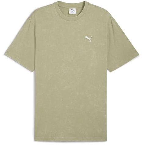 PUMA Herren Essentials Elevated Relaxed Wash T-Shirt
