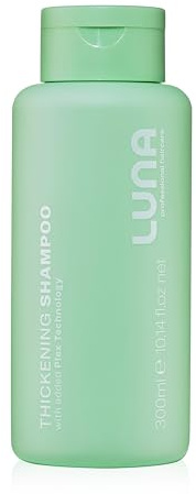 Luna Professional Haircare Thickening Shampoo - Growth Formula for Fine, Thin Hair - Volumising with Root-Lifting Technology & Moisture-Sealing Ingredients for Fuller Locks - 300ml