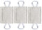 3pcs Door Cushion, Door Silencer, Door Jammer, Quiet Door Closer Cushion, Door Slamming Silencer, Door Slam Preventer, Padded Lock Covers for Noise Reduction and Toddler in Bedrooms and Nurseries