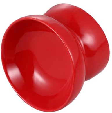 FONDOTIN Large Dog Bowl High Feet Stand Ceramic Pet Feeder Bowl Slanted Mouth Design