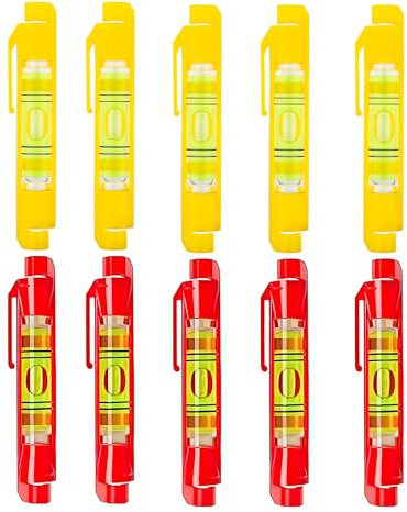 10 Pcs Hanging Line Level String Level, String Line Levels, Spirit Levels Sets, Construction Tool for Building Trades, Leveling Ground, Surveying, Engineering