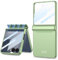COQUE Galaxy Z Flip 7 Case,Shell Protective Film Integrated Hinged Folding All-inclusive Shell,Folding Phone Cover for Samsung Galaxy Z Flip 7 5G-Mint