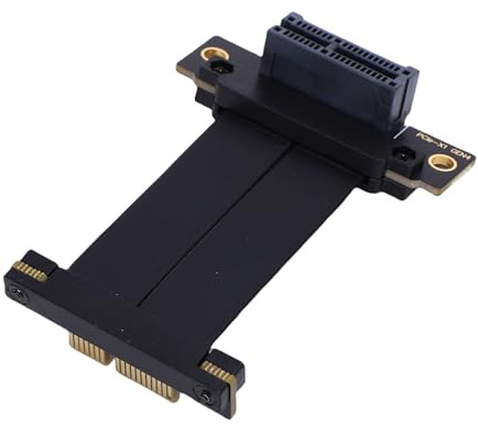 SENECESLI Câble PCIe 4.0 Riser, Câble de Colonne Vertébrale GPU 16GT / S 36 Broches pour PC (5 cm)